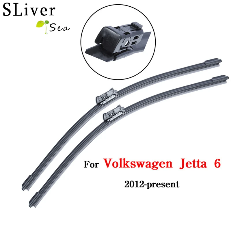 Buy SLIVERYSEA Wiper Blades For Volkswagen Jetta 6 2012 Present 24" 19" Car