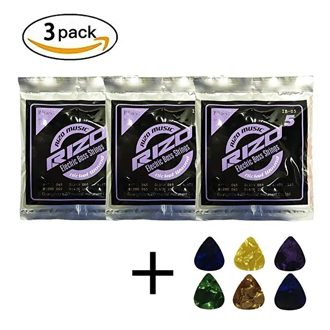 

RIZO IB-04 ElectricBass Nickel wound 045-100 Hexangular steel core