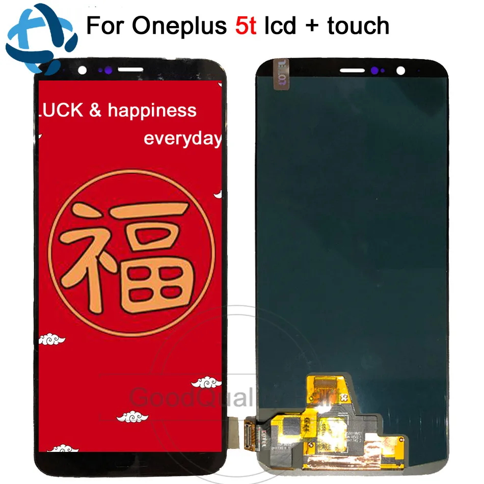 

Oneplus 5T LCD Display Touch Screen Panel Digitizer Assembly A5010 LCD Screen 6.01"for Oneplus 5T Mobile Phone Replacement