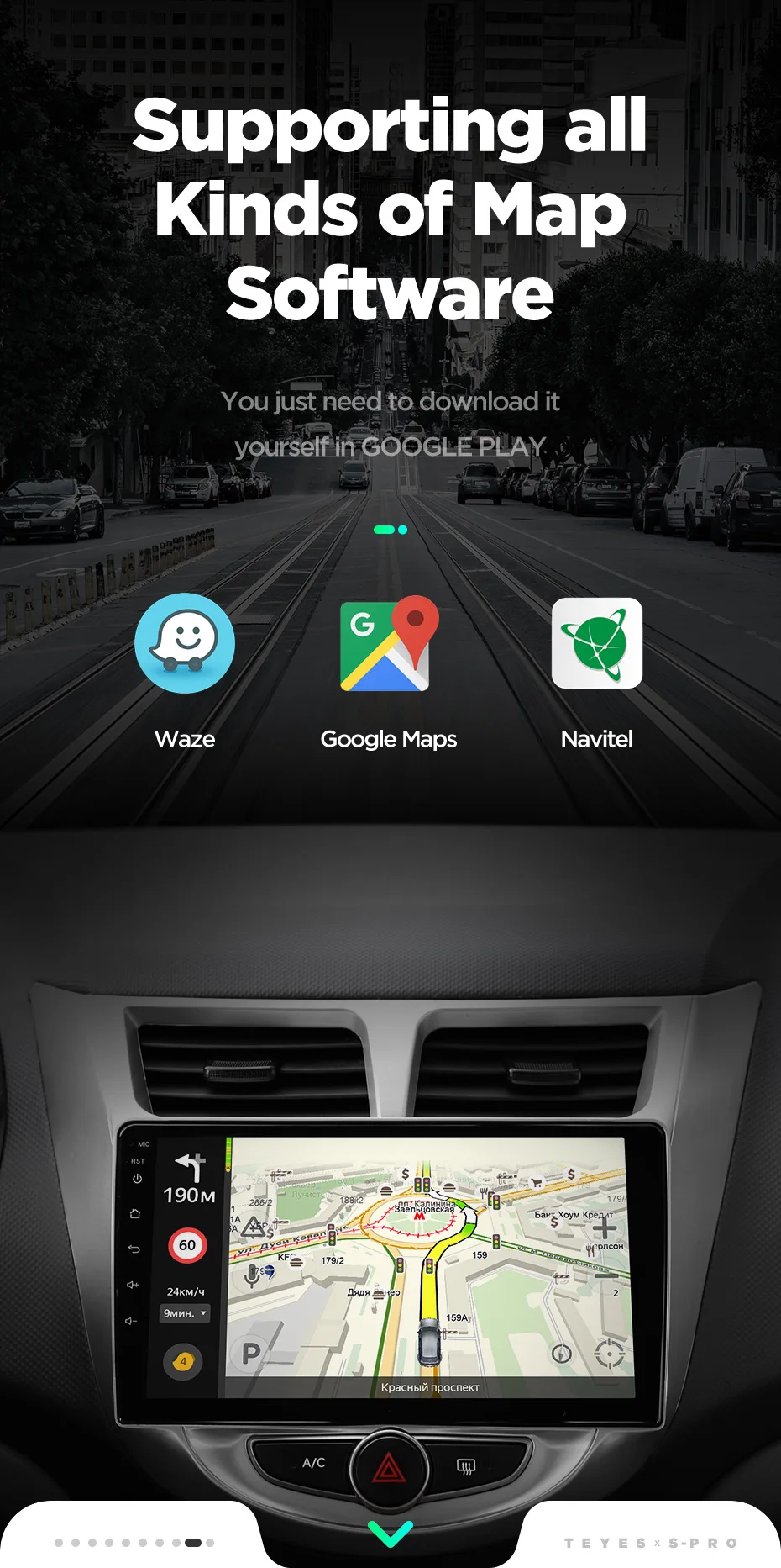 Clearance TEYES SPRO Car Radio Multimedia no 2 din android  8,1 8.1 Video Player Navigation GPS For solaris Hyundai 1 2 Accent Verna sedan 20