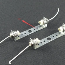 2 комплекта r7s патрон лампы для сценический светильник и т. Д. 78 мм