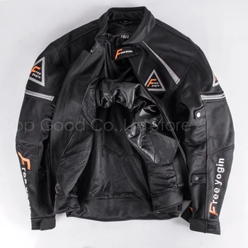 

Top Good Motorcycles Jacket Summer Wear Breathable Mesh Fabric Hard Protective Overalls Motorcycle Clothing NJ-WY409 Black