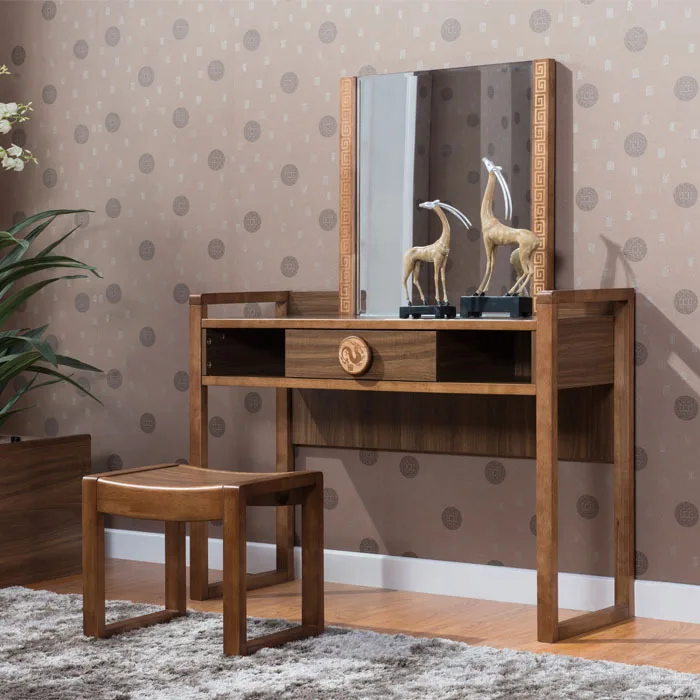 Tienda online chino de madera maciza muebles residencial moderna ... Tocador minimalista