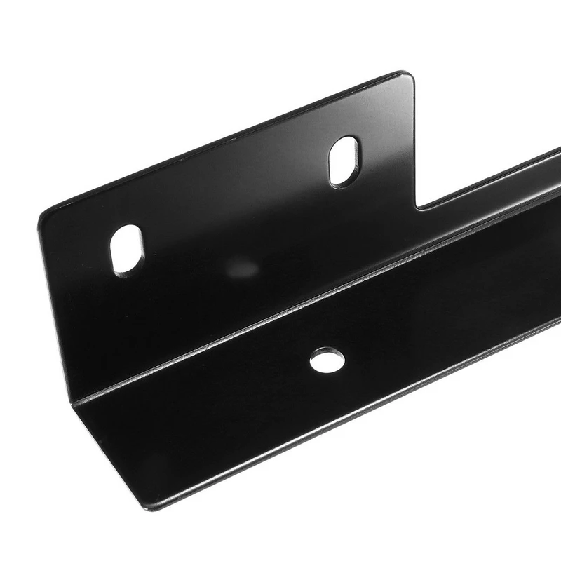 Universal Aluminum Front License Plate Mounting Relocate Bracket Holder Bar