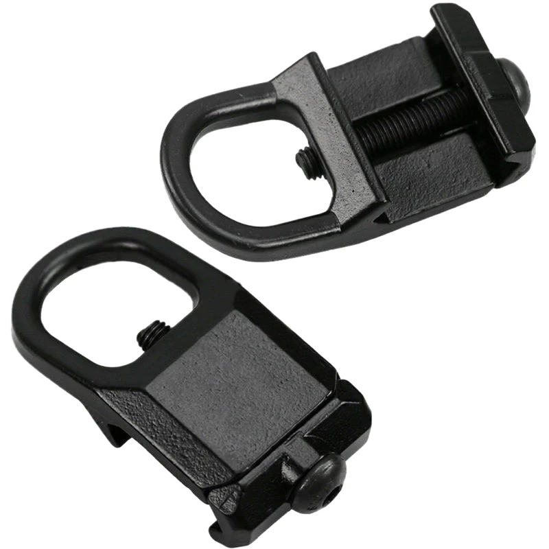 

Gear Qd Metal Sling Mount Flat Harness Buckle Steel Hook Mount Adapter For 20mm Rifles Picatinny Rifle Hunting Accessories