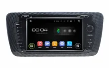 Quad Core 1024*600 Android 5.1.1 HD 2 din 7 “áudio do carro gps Carro dvd para Seat ibiza 2009-2013 Com 3G WIFI Bluetooth Radio TV USB