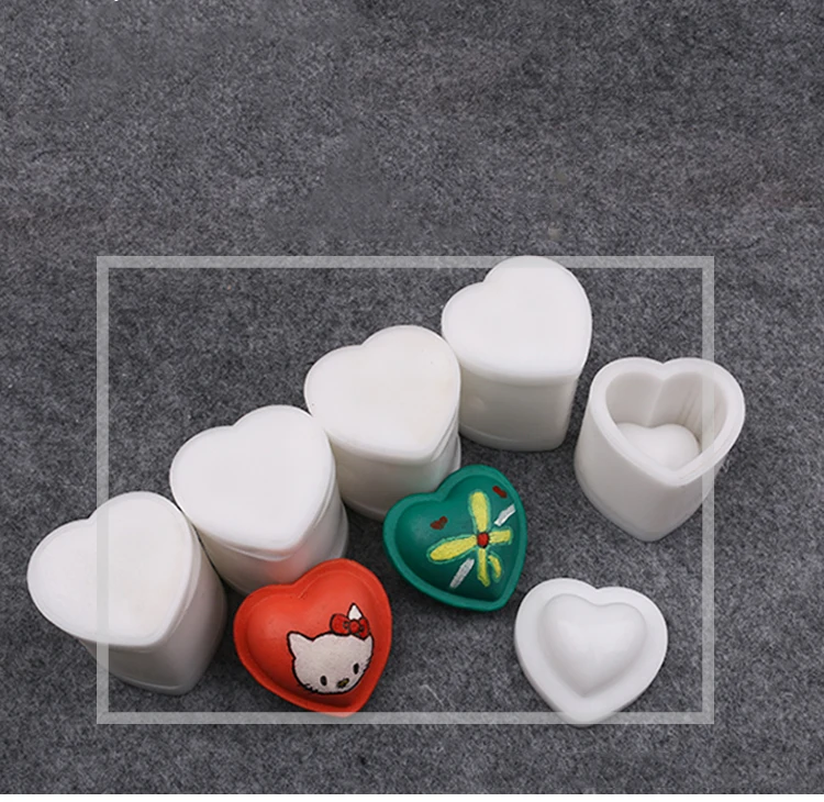 

designer leather craft 20mm 30mm 40mm heart shape made modeling fixed tool