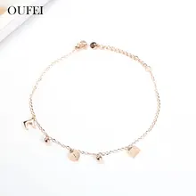 XUANHUA, нержавеющая сталь, ювелирное изделие для женщин, Vogue,, розовое золото, цепочка, звено, браслеты, ювелирные изделия, аксессуары в богемном стиле