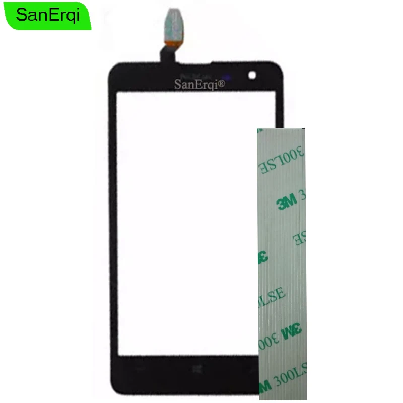Sanerqi Touch Screen Per Nokia Lumia 625 Touch Screen Sensore Display Frontale Obiettivo Di Vetro Panel Digitizer Touchscreen Con 3 M Nastro