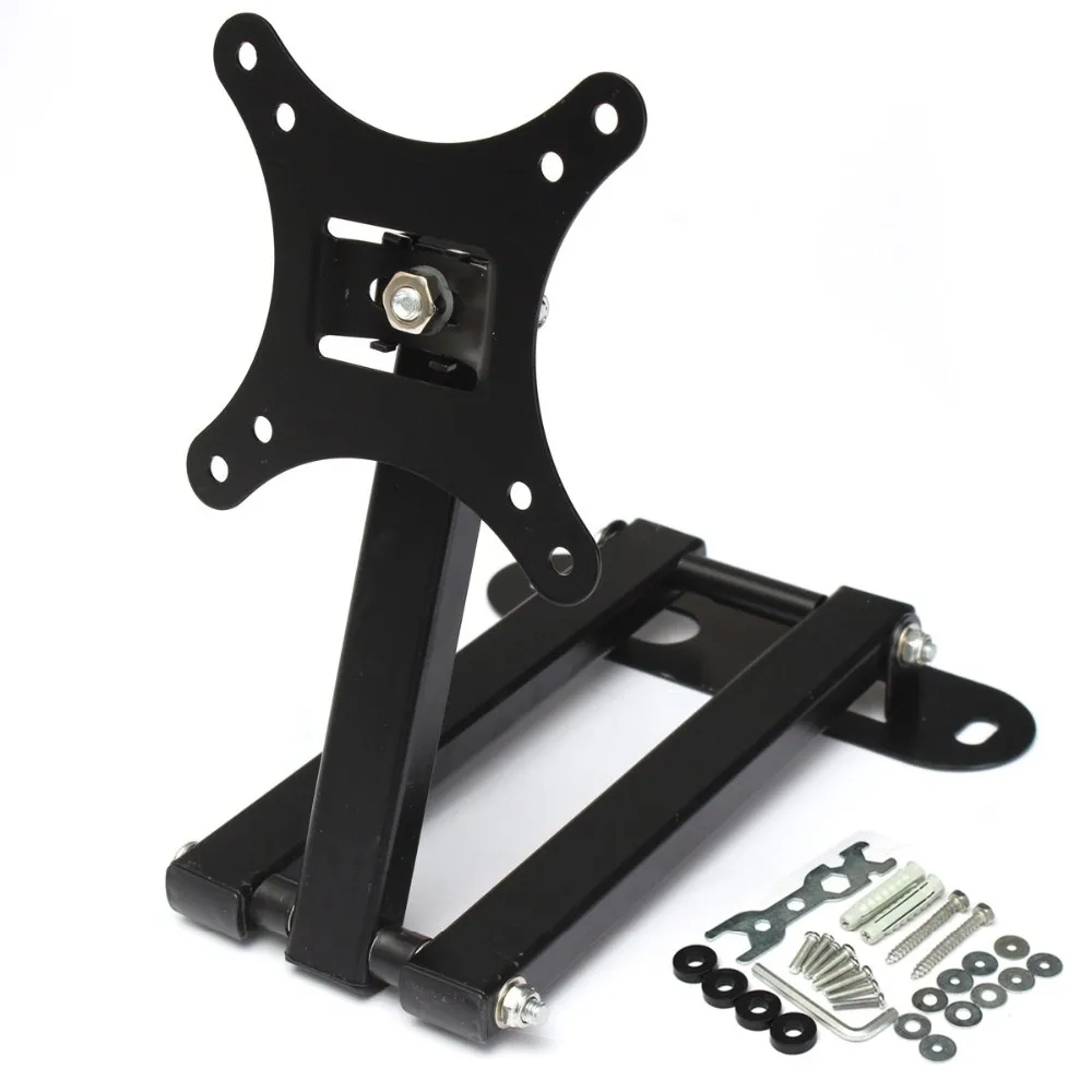 LCD 12T 10 24 30 3 ARM Folding Tiltable Swivel LCD LED PLASMA Tv Wall