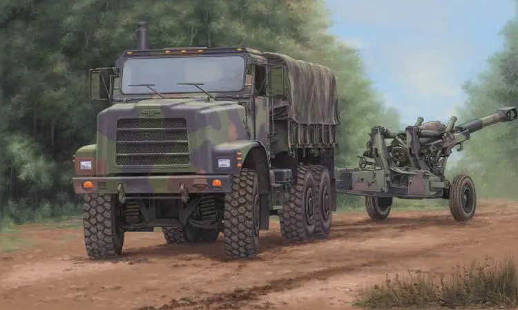 Пластиковая модель грузового автомобиля Trumpeter 01011 1/35 MK.23 MTVR | Игрушки и хобби