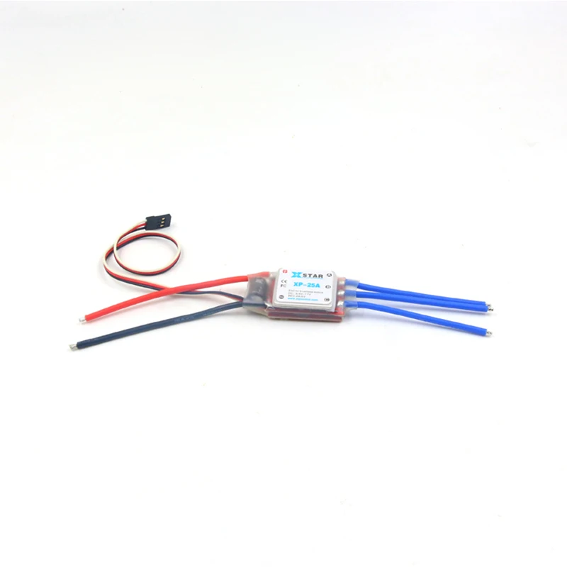

Xstar XP-25A RC hobby бесщеточный ESC 25A 2-4S электронный регулятор скорости для RC самолетов/FATJAY