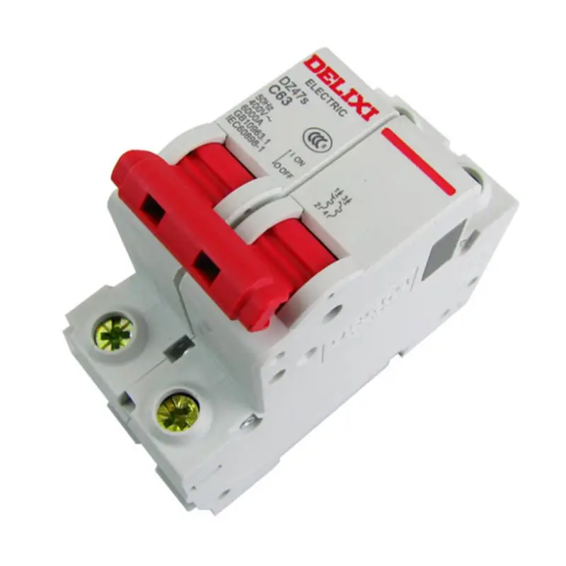 

Current Circuit Breaker With Over and Short Current Leakage protection MCB 2Pole "C" Curvers 10A-63A 10A 16A 20A 25A 32A