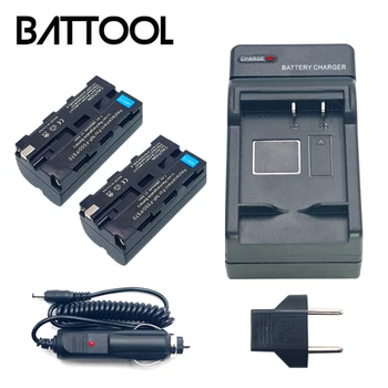 

2X NP-F550 NP F550 NPF550 Rechargeable Battery+Battery Charger for Sony NP-F570 CCD-SC55 CCD-TRV81 DCR-TRV210 MVC-FD81
