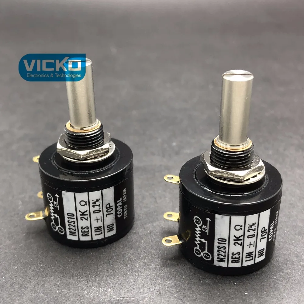[VK] JAPAN original COPAL M22S10 1K 2K 5K 10K 20K 100K shaft diameter ...