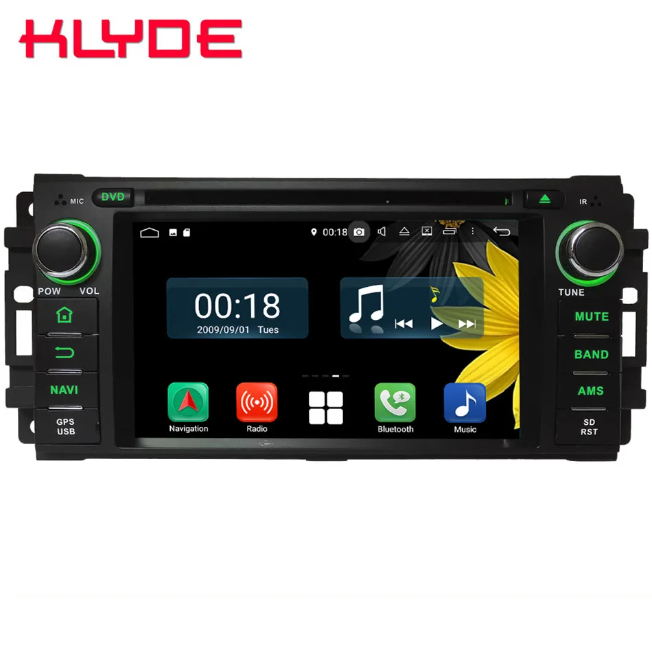 Flash Deal Octa Core 4G Android 8.1 4GB RAM 64GB ROM RDS BT Car DVD Player Radio Stereo GPS Glonass For Chrysler Sebring 300C Cirrus Aspen 0