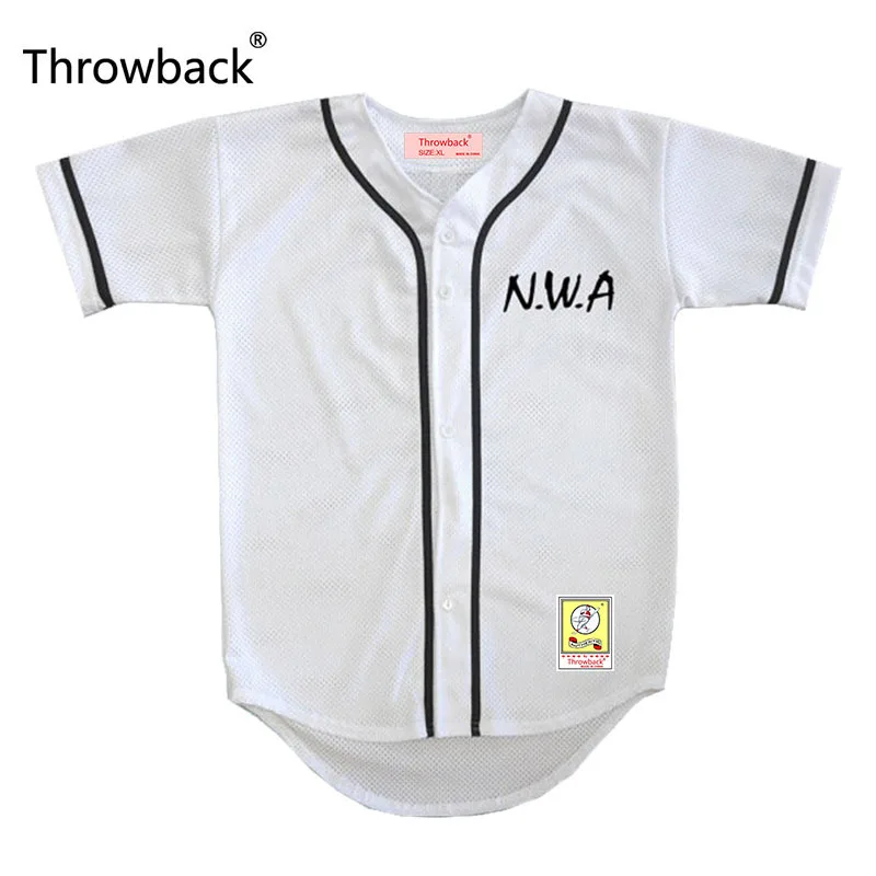 

N.W.A. Ice Cube #91 White Throwback Movie Baseball Jersey S-5XL Stitched
