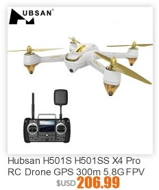 Hubsan H501S H501SS X4 Pro Радиоуправляемый Дрон gps 300m 5,8G FPV Бесщеточный Радиоуправляемый квадрокоптер 1080P HD камера RTF режим следования за мной Hubsan X4