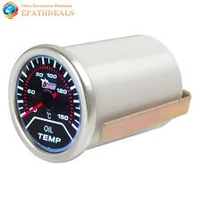 2 Inch 52mm 40-150 Degrees Celsius Auto Car Motor Indicator Oil Temp Gauge Oil Temperature Meter With Led Display