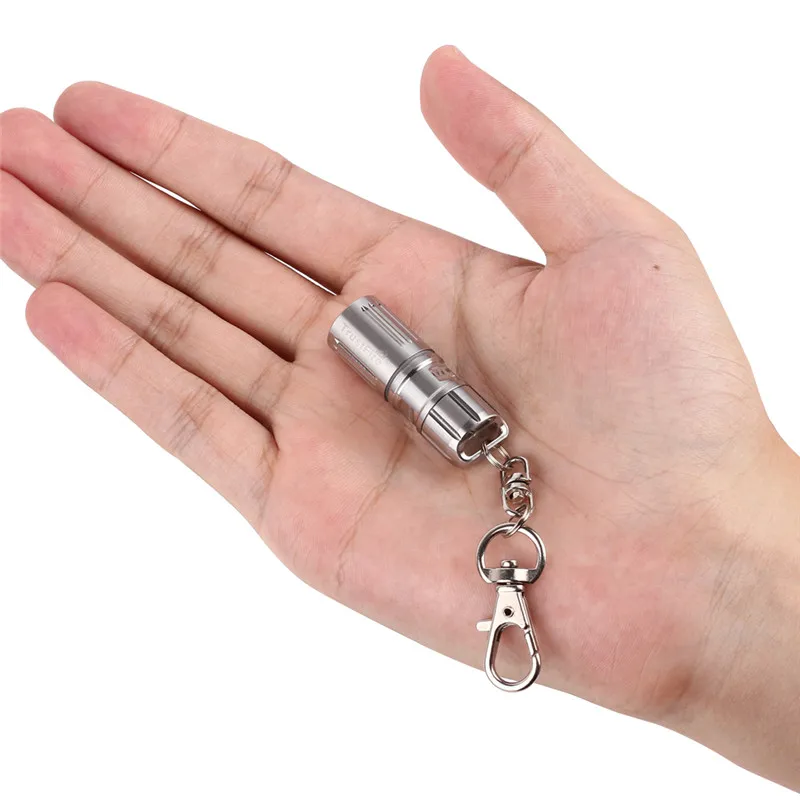 

TrustFire USB Charging Mini Torch Flashlight Keychain Stainless Steel Waterproof 3 Modes Glare Flash EDC Portable LED Flashlight