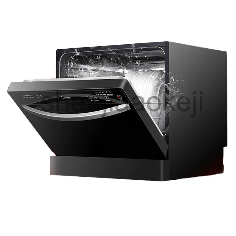 Flash Deal WQP6-3206A-CN Household automatic dishwasher intelligent embedded, smart small desktop dishwashers 220v 1160W 1pc 2