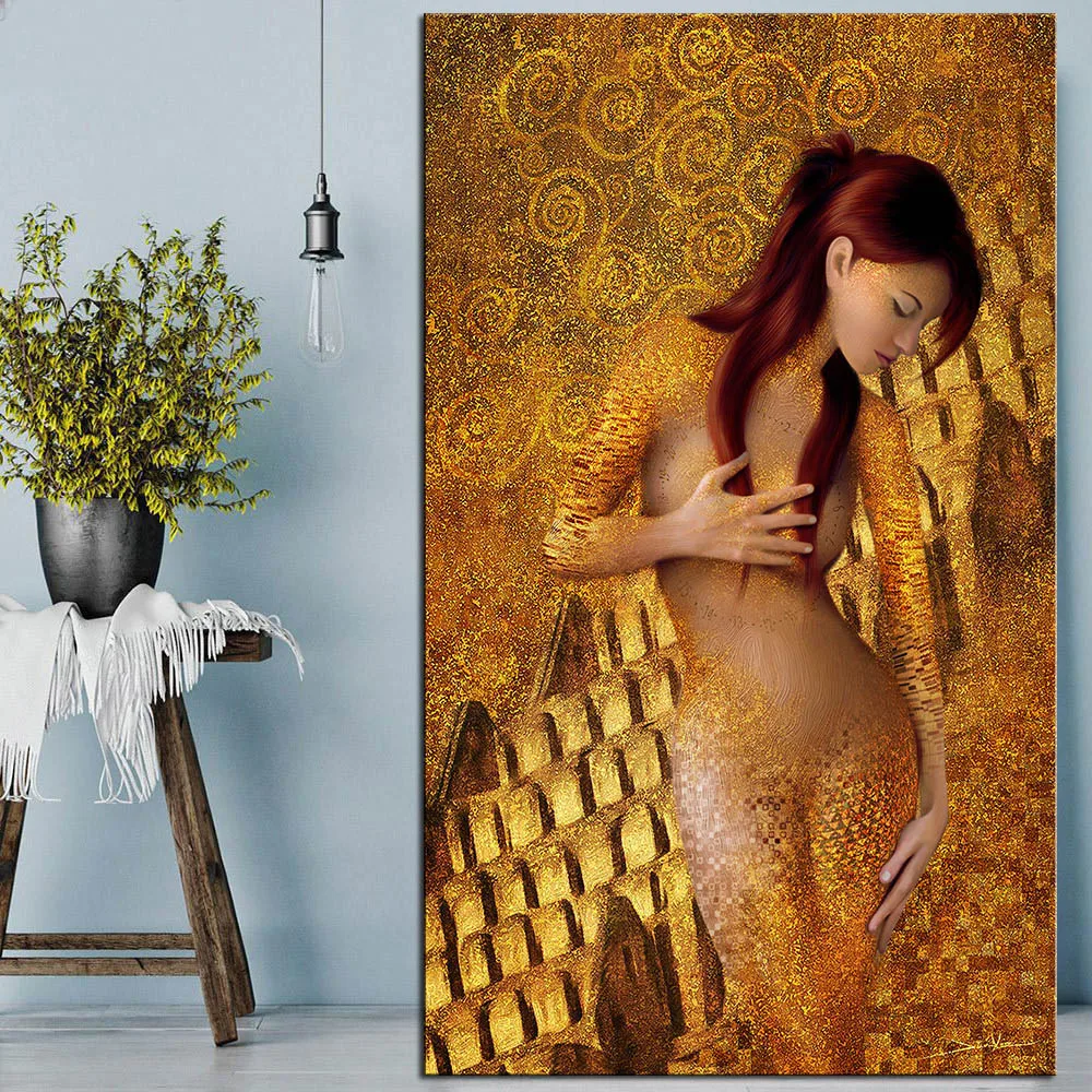 Огромная картина Gustav KLIMT giclee Печать на холсте настенный художественный декор