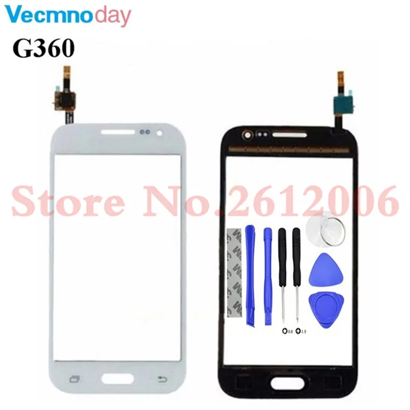 

4.5" For Samsung Galaxy DUOS Core Prime G360 G360H G3608 G361 G361H G361F Touch Screen Digitizer Sensor Outer Glass Lens Panel