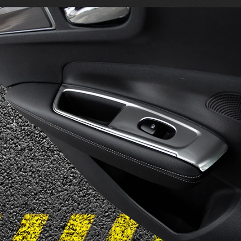 Interior-Stainless-Steel-and-ABS-Carbon-Car-Door-Window-Switch-Lift-Panel-Trim-Cover-For-Renault (2)