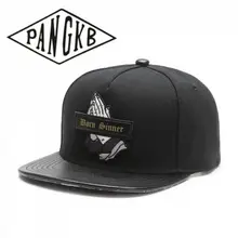 Бренд PANGKB SINNER, Черная кепка, Кристиан, Тайная вечеря Иисуса, хип-хоп кепка, Снэпбэк Кепка для мужчин и женщин, для взрослых, для улицы, Повседневная Кепка-бейсболка от солнца