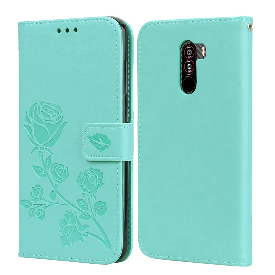 MOUSEMI Pocophone F1 Case Flip Leather Wallet Cover For Redmi 6A 6 Pro S2 For Girls Flower Phone Cases For Xiaomi Mi A1 Case 360 (5)