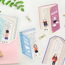 1 шт. Книга Путешествия закладки в коробке ручная роспись 30 штук в