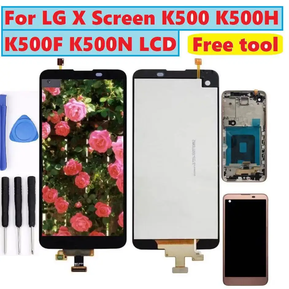 

For LG X Screen K500 K500H K500F K500N LCD Screen Display with Touch Screen Digitizer Assembly