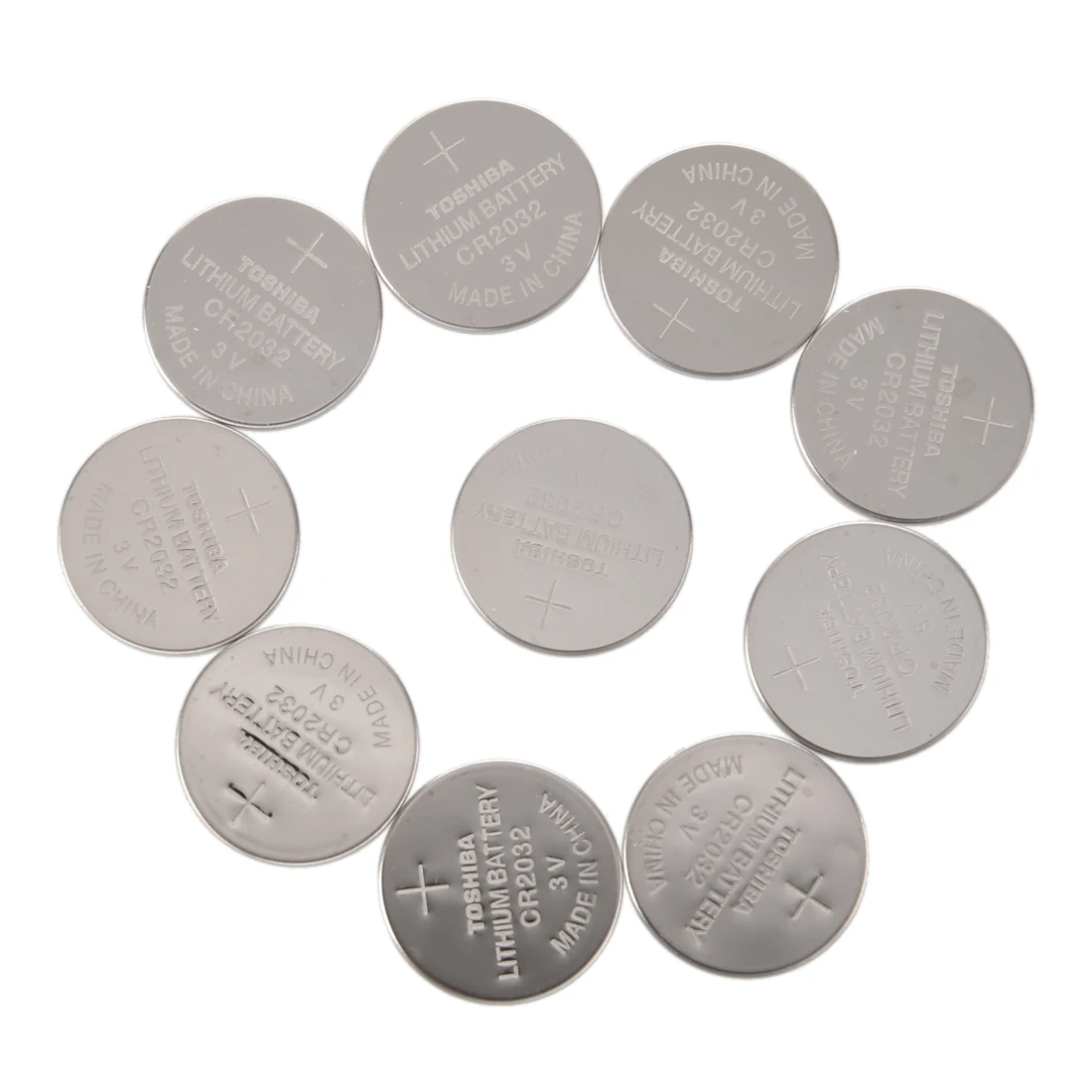 lithium cr2032 3v button cell batteries