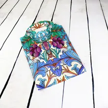 Wholesale 50pcs Rich flowers printed Plastic Bag 25x35cm Big Jewelry Boutique Gift Packaging Plastic Storage bags With Handle