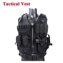 Тактический жилет военная техника страйкбол охотничий жилет обучение пейнтболу страйкбол боевой защитный жилет для оптический охотничий прицел 4 цвета