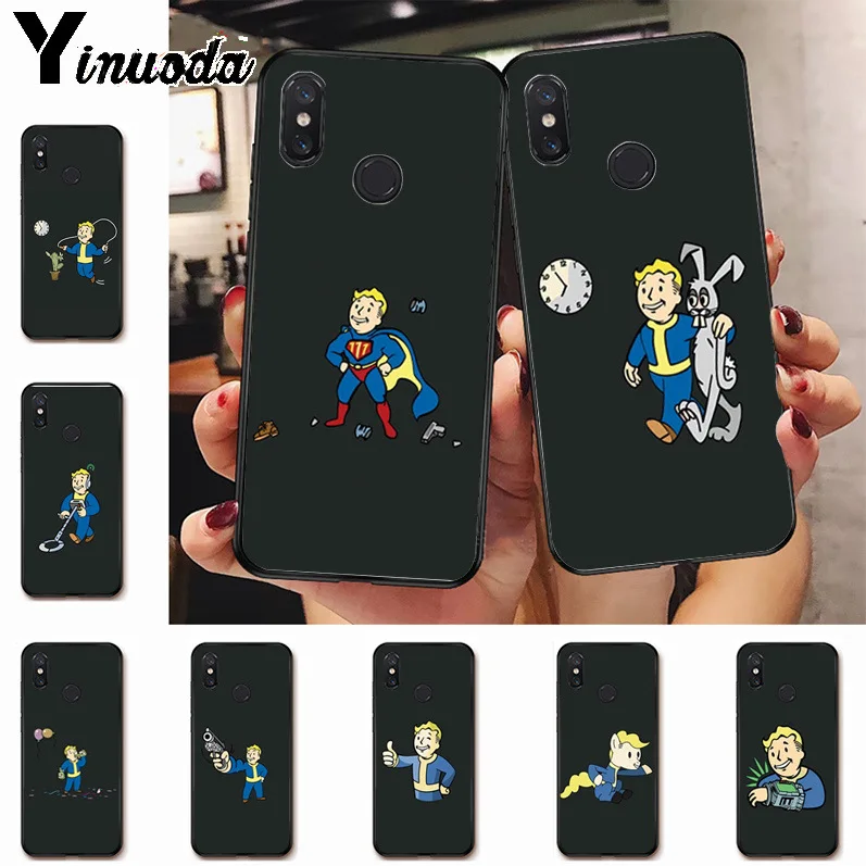 

Ynuoda For pip boy fallout New Arrival Phone Ultrathin Case for xiaomi mi 8se 6 note2 note3 redmi 5 plus note5 cover