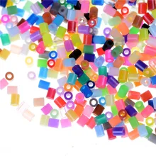 Подгруппы по 6000 шт./компл. DIY 5 мм смешанные цвета HAMA/PERLER бисер для больших детей забавная