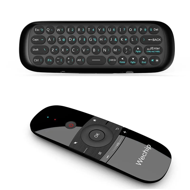 [WeChip] w1 Air Mouse Wireless Keyboard 2.4G Mention Sensing Fly Air Mouse For Android TV Box/PC/TV