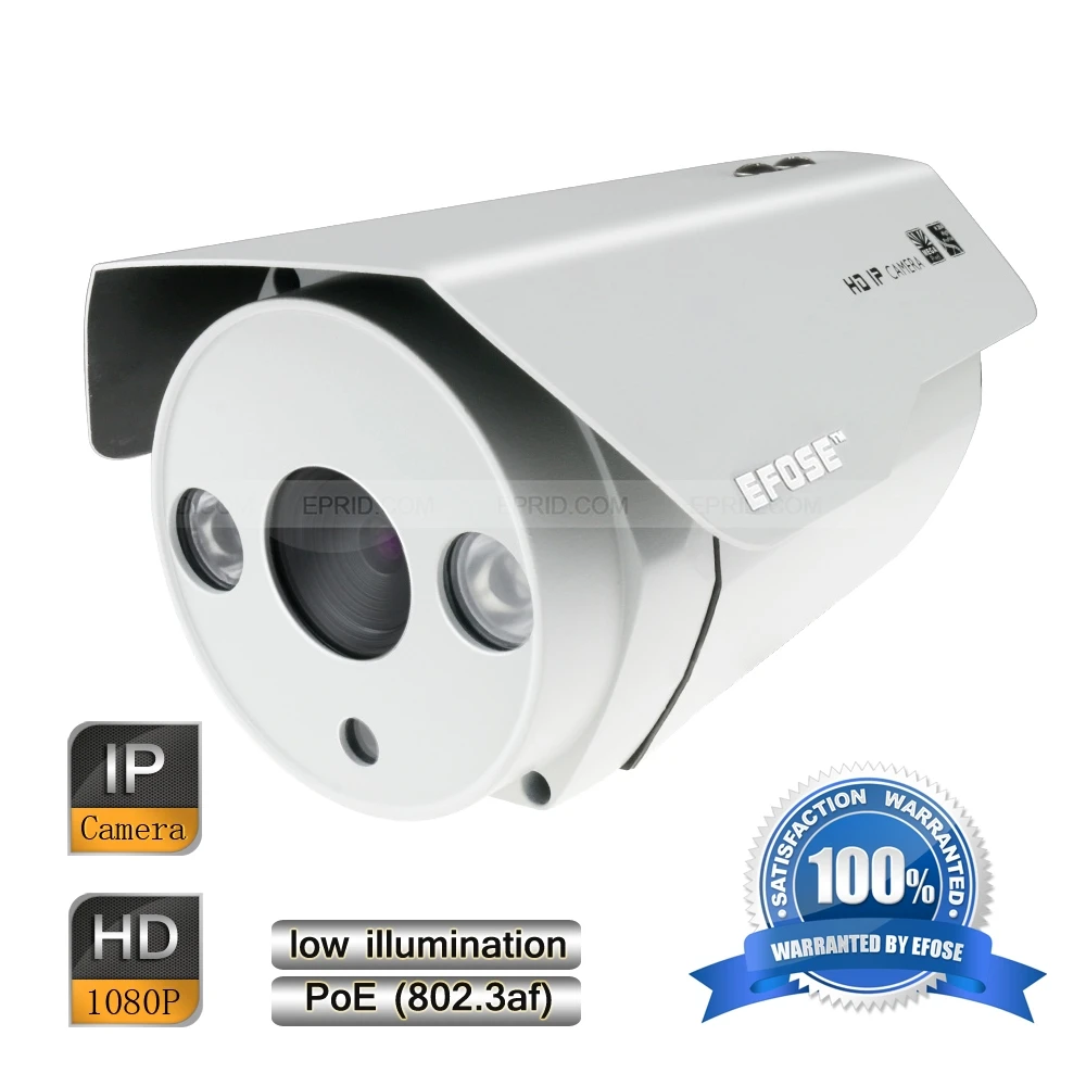 

EFOSE FO-3IB222-P 2MP Full HD Network IR Bullet POE 4mm IP Camera Outdoor HD 1080P Array IR Low Illumination