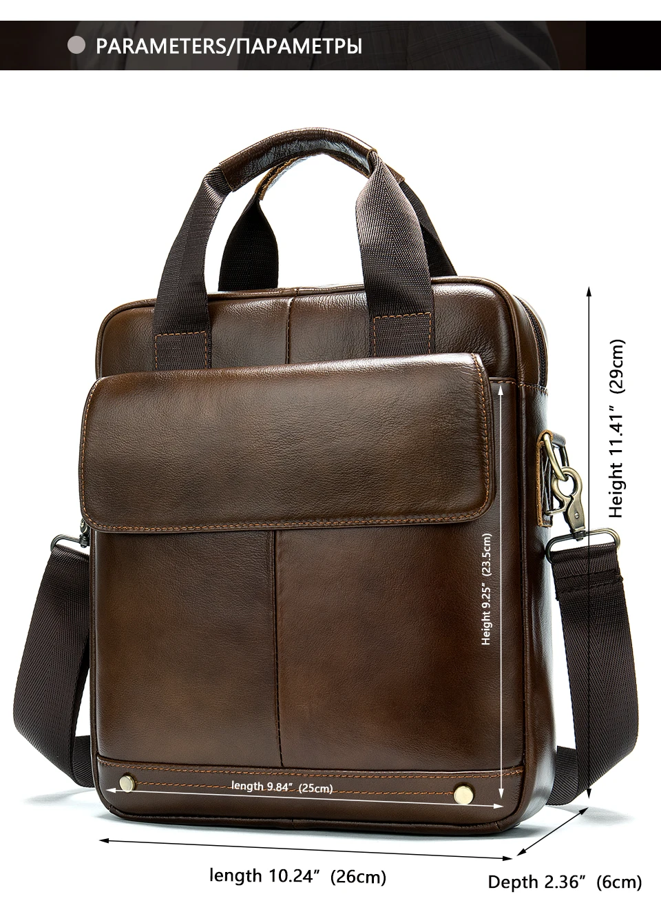 Men's Shoulder Bag Men Genuine Leather Casual Purses and Handbags for Money Ipad Crossbody Bags Gifts bolsas male2