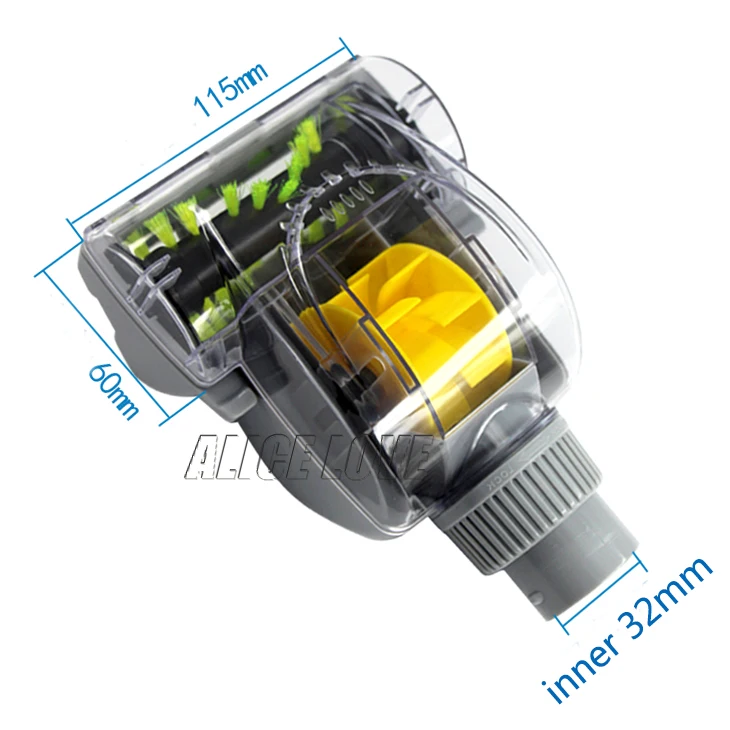 

10pcs Free Shipping Universal Type 32mm interface Vacuum cleaner accessories turbo brush Remove mites & Deep clean