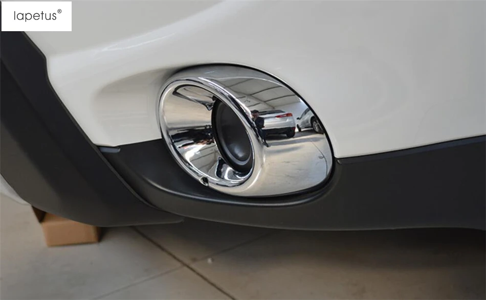Lapetus аксессуары для Mitsubishi Outlander 2013 передняя противотуманная фара+ задняя противотуманная фара, кольцевая формовочная крышка, комплект отделки/ABS
