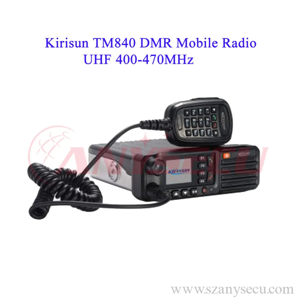 DMR радиолюбителей трансивер kirisun TM840 (DM850) цифровой мобильный ретранслятор радио 400-470 мГц ДМВ трансивер