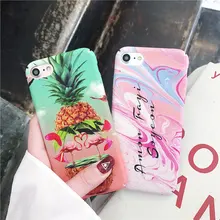 

Phone Cases For iphone 6 Case Colorful Pineapple Flamingo Bird For Apple iPhone 7 8 6 6S Plus Case Hard PC Plastic Back Cover