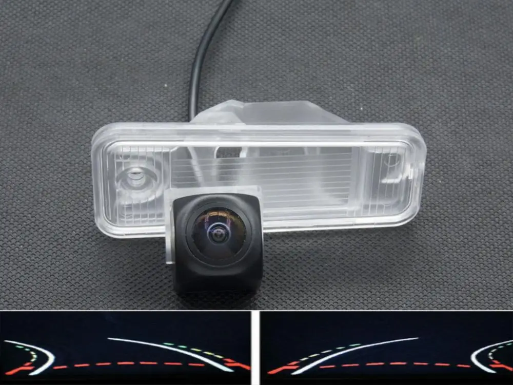 

Fisheye Lens 1080P Trajectory Tracks Car Rear view Camera for Hyundai Santa Fe IX45 XL 2013 2014 2015 Car Reverse Camera