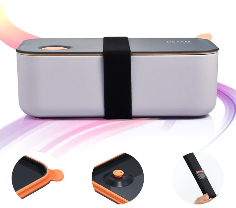 New Microwave Lunchbox For Kids Adult Plastic Food Storage Container Portable Picnic Bento Box Lunch Japanese Style Meal Prep8