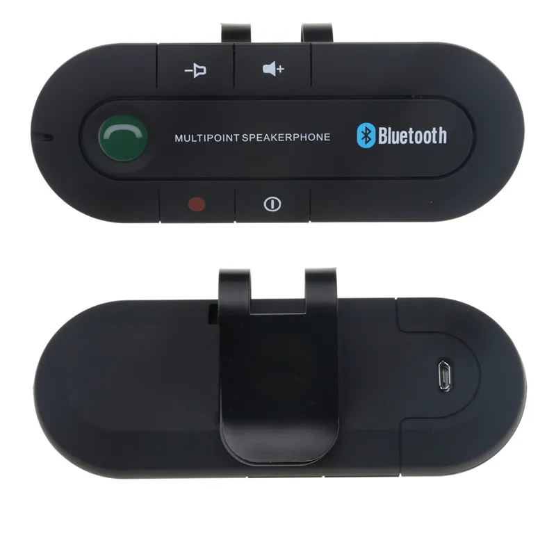 Bluetooth 4,0 приемник громкой связи автомобильный комплект солнцезащитный козырек клип аудио адаптер беспроводной многоточечный Громкая связь авто стерео Mp3 плеер