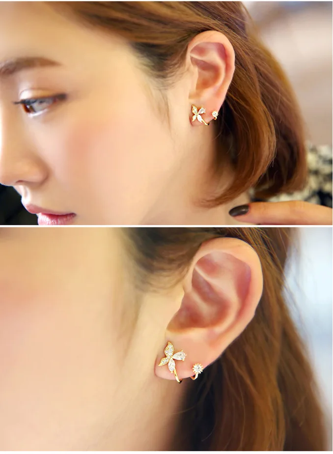 4 clip earrings for women