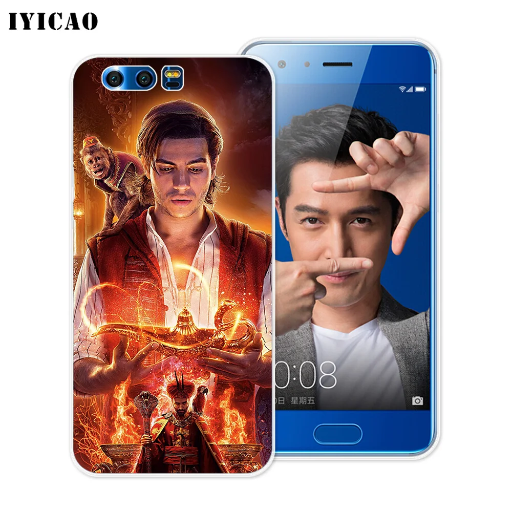 Мягкий силиконовый чехол IYICAO для Huawei Y9 Y7 Y6 Prime 2018 Honor 8C 8X 8 9 10 Lite 7X 7C 6A 7A