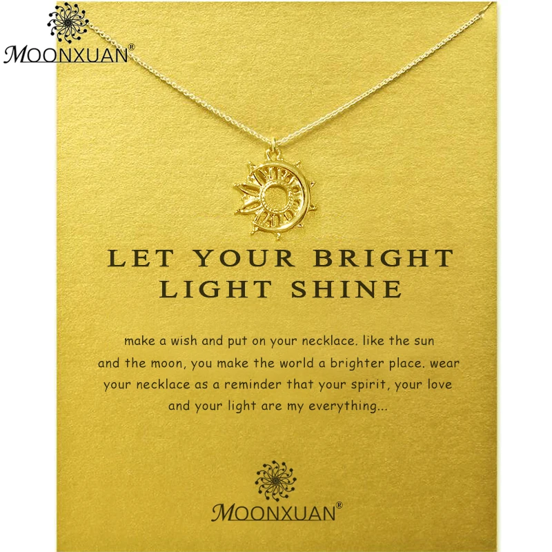 Dogeared Transformation Moon Choker Gold Statement Necklace Jewelry Chain Colar Women Kolye Collares Collier Ketting Bijoux Cute | Украшения